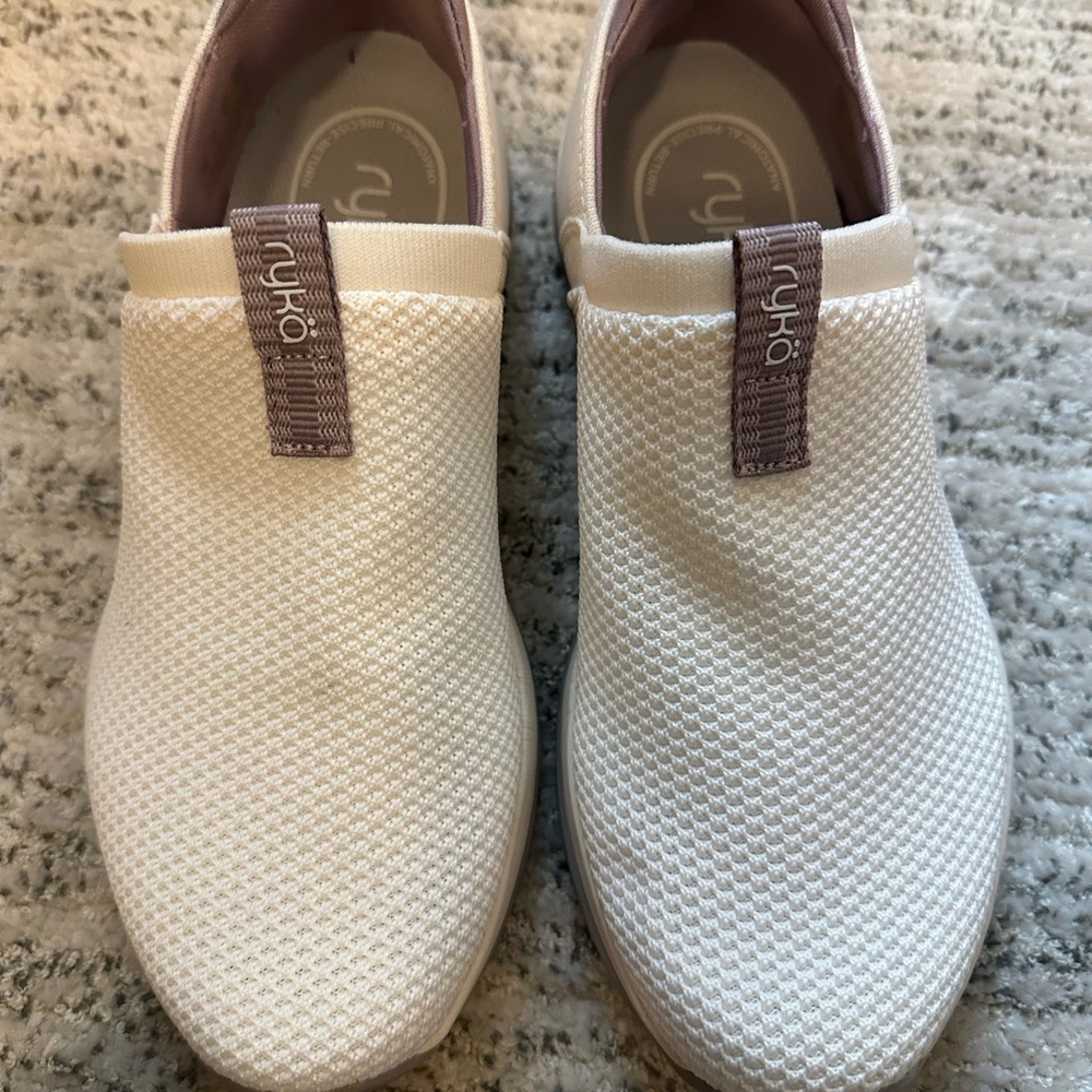 Ryka Cream Slip-On Shoes